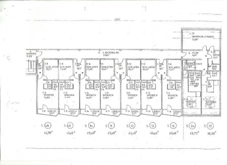 2A Tekening indeling 1e verdieping